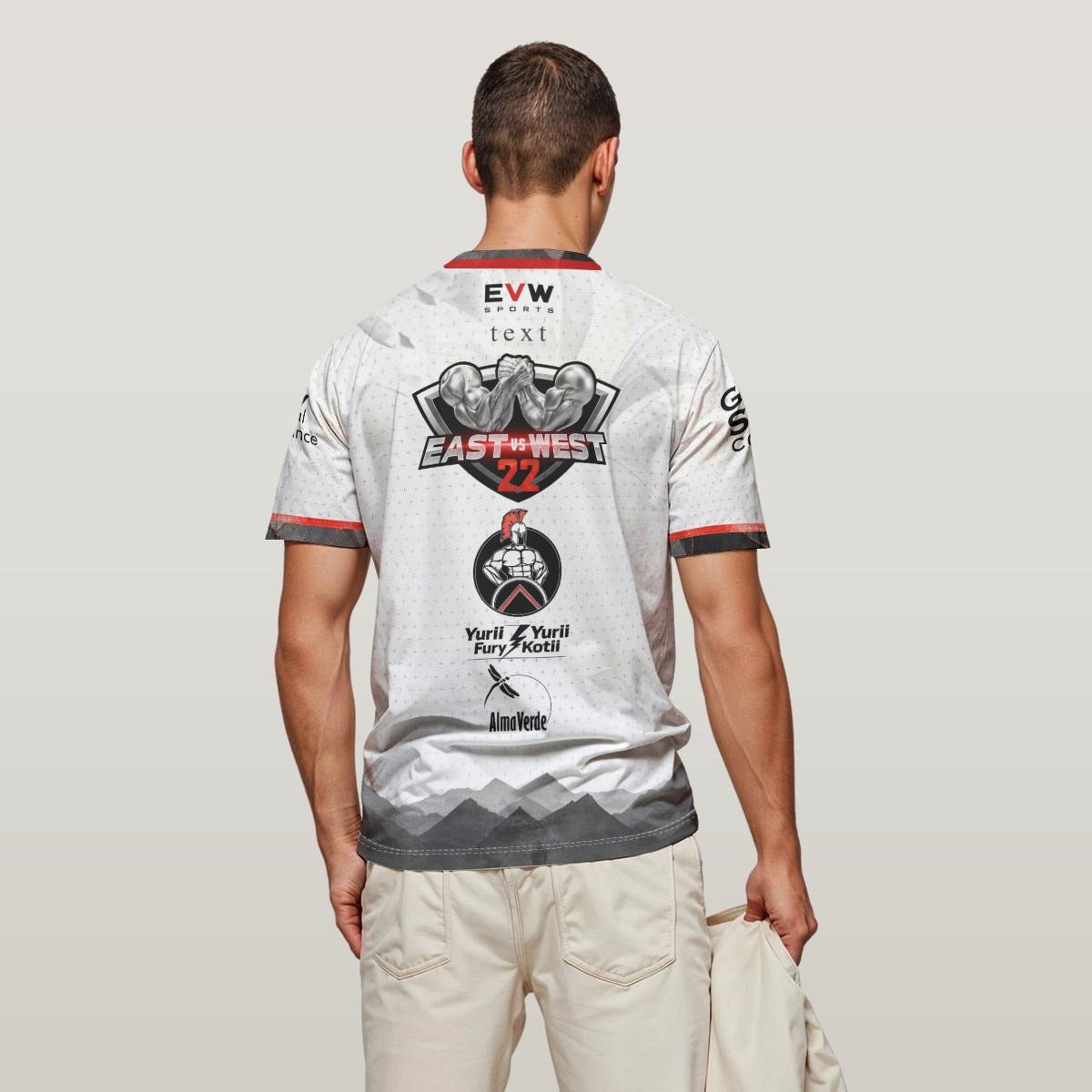 Personalized East vs West 22 Jersey