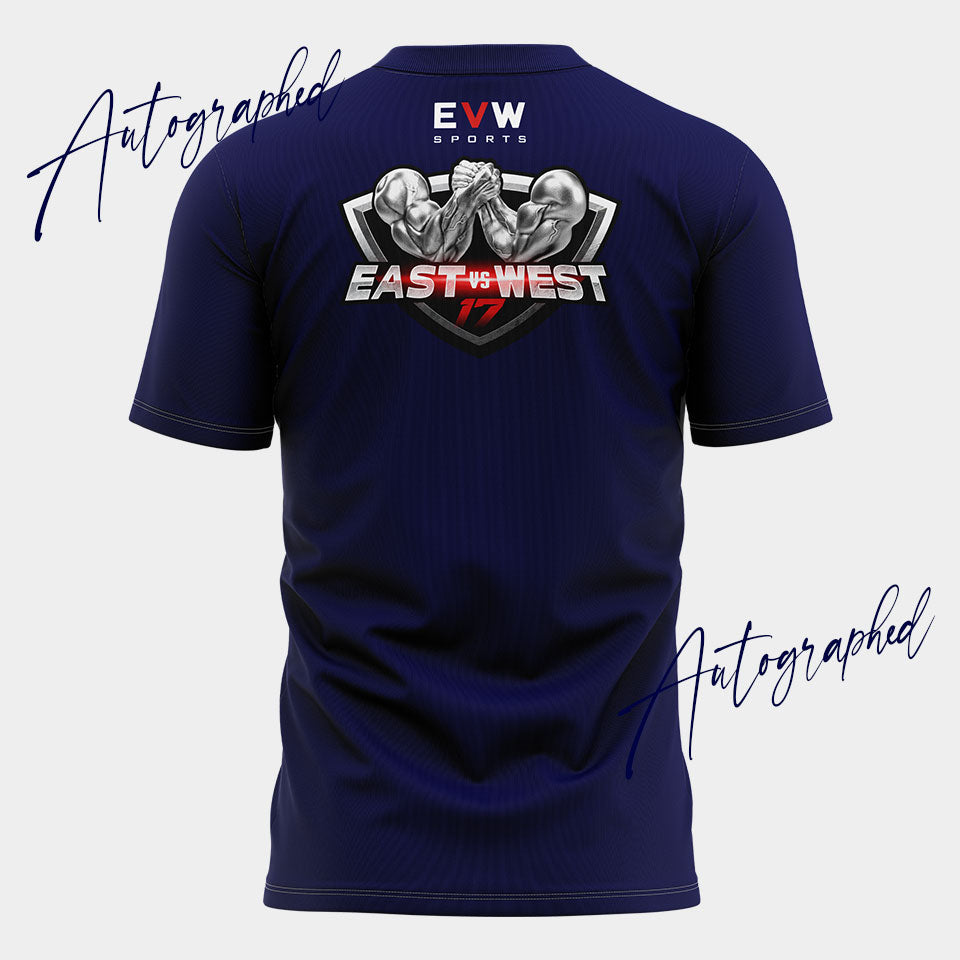 East vs West 17 Autographed T-Shirt