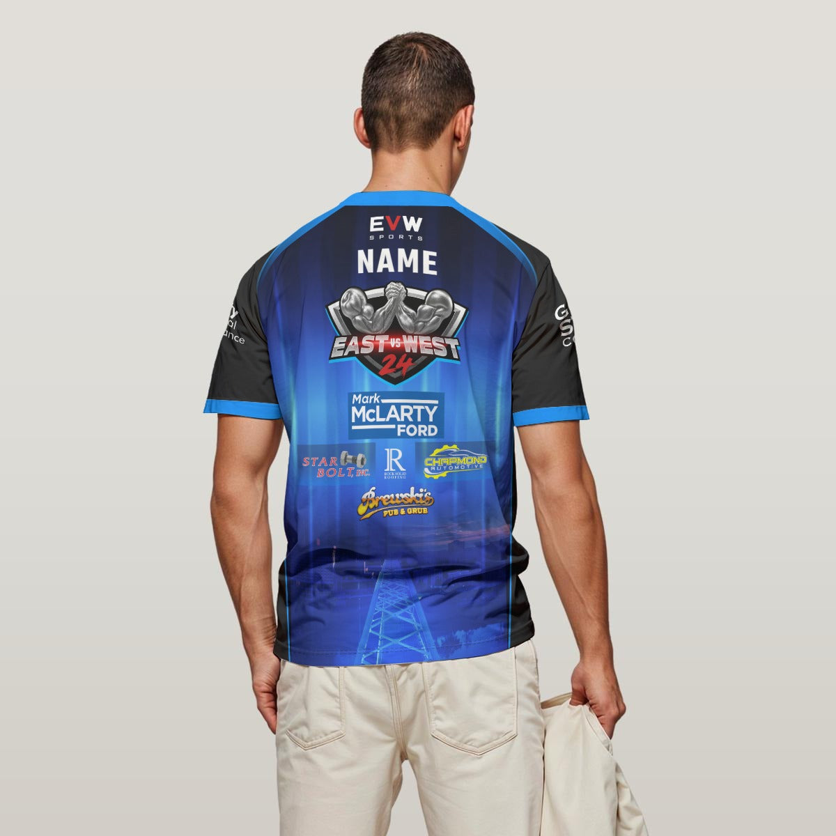 Personalized East vs West 24 Jersey