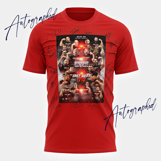 East vs West 19 Autographed T-Shirt