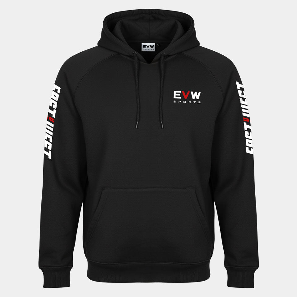 East vs West Black Hoodie