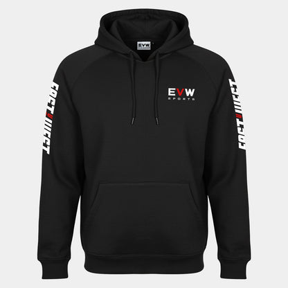 East vs West Black Hoodie