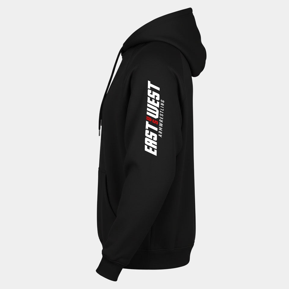 East vs West Black Hoodie