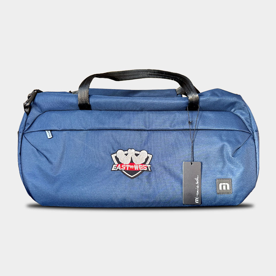 East vs West Armwrestling TravisMathew Duffle Bag