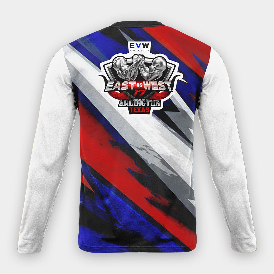 East vs West 17 Long Sleeve (White)