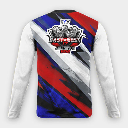 East vs West 17 Long Sleeve (White)