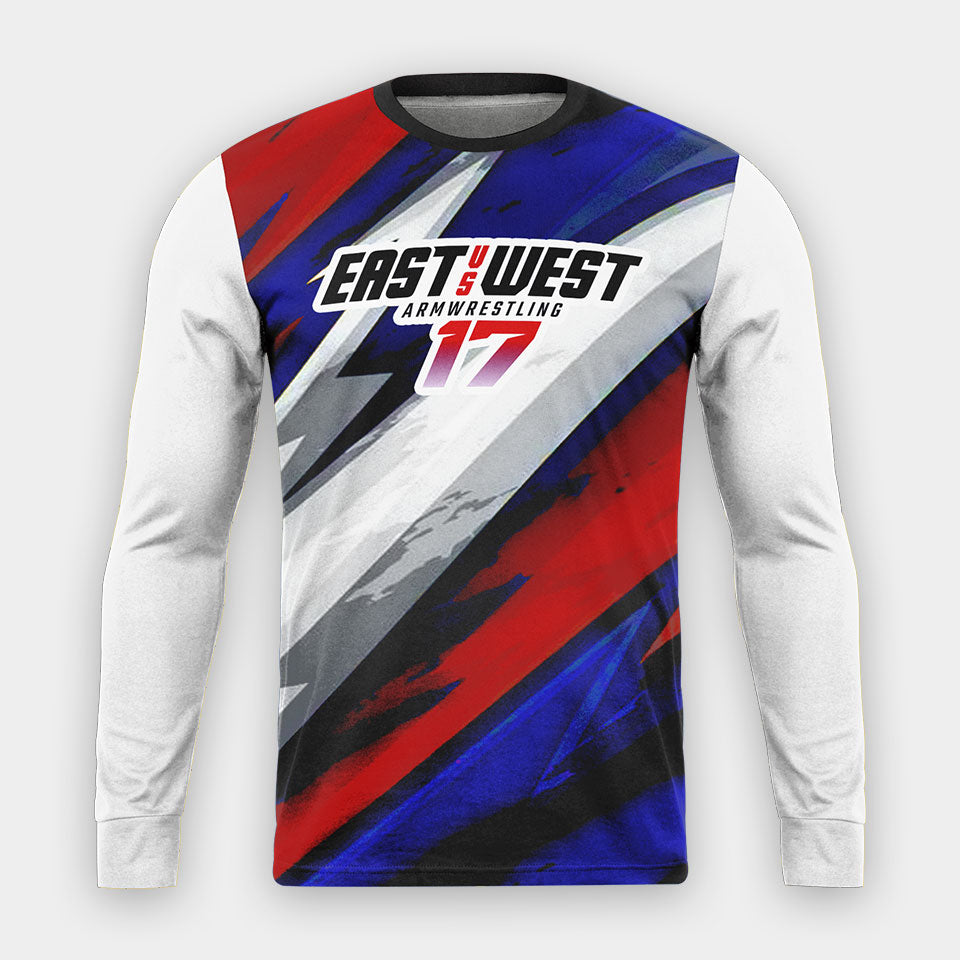 East vs West 17 Long Sleeve (White)