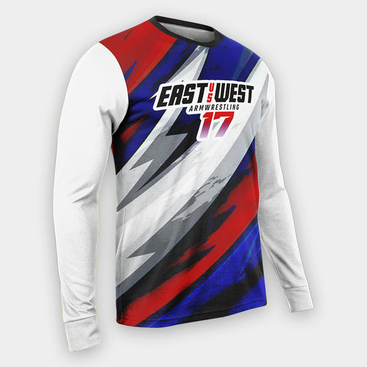 East vs West 17 Long Sleeve (White)