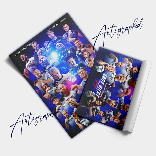 East vs West 17 Autographed Poster