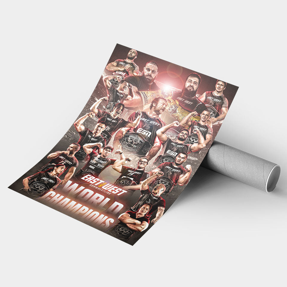 East vs West 17 World Champs Poster