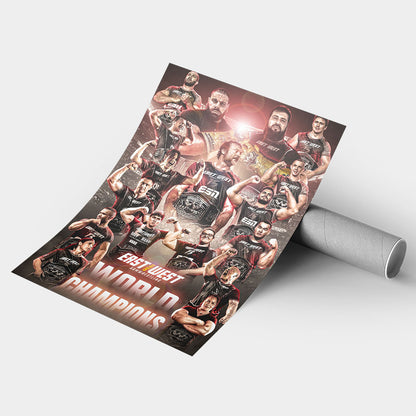 East vs West 17 World Champs Poster