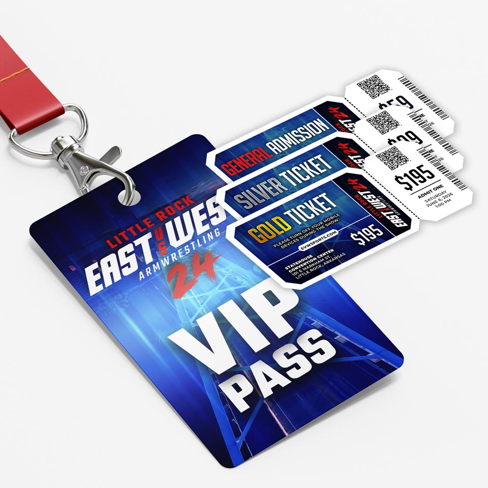 East vs West 24 Tickets, Little Rock