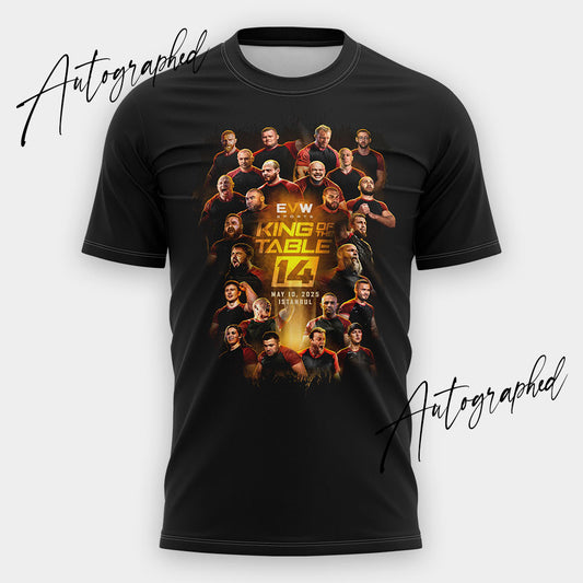 King of the Table 14 Autographed T-Shirt